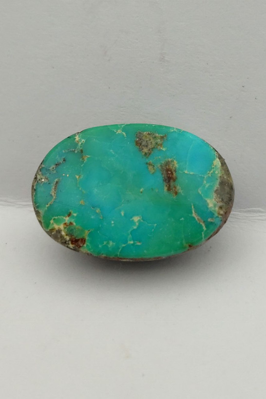 Oval turquoise stone